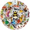 60PCS Insect Stickers Set – Waterproof PET Bug & Nature Animal Decorative Stickers for Scrapbooking, Science Projects, Journals & DIY Crafts